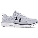 Under Armour Mens Charged Assert 9 Running Shoe, Mod Gray (101 White, 12 US