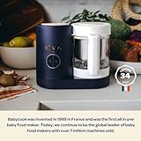 BEABA Babycook Neo Baby Food Maker | Non-Toxic Glass & Stainless Steel | Trusted by Celebrity Moms | Sustainable Baby Food Processor | Global Leader | 34 Servings in 20 Mins