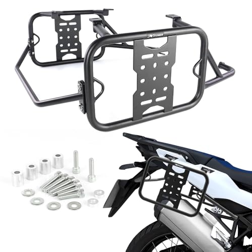 Xitomer Pannier Rack Rear Compatible with CRF 1100 L Africa Twin 2024-2025 Cargo Carrier Luggage Rack Black