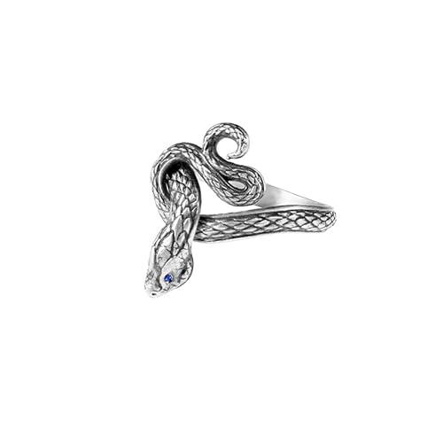Starforged Covetous Silver Serpent Ring DARK SOULS Fashion Silver Ring-HK SIZE 20