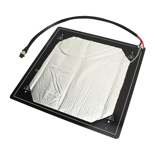 3D Printer Aluminum Substrate Hot Bed PlateCompatible with CR10, ENDER3, and MoreHigh Thermal Stability and (24V)