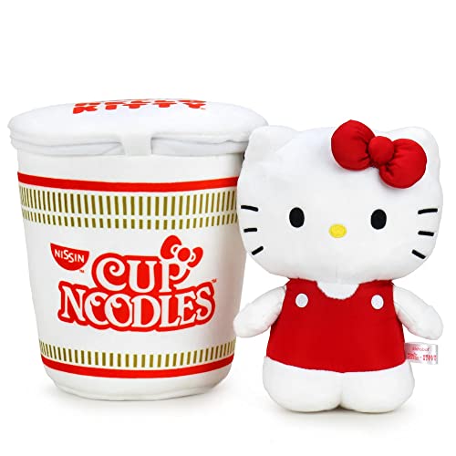 Cup Noodles® x Hello Kitty® "Fork & Bow" Interactive Plush