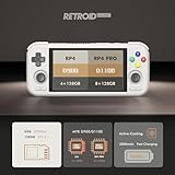 Retroid Pocket 4/4Pro Retro Game Handheld - Android Console with Multiple Emulators, 4.7 Inch Display, 5000mAh Battery - Classic Games (RP4 Pro, Watermelon, D1100)