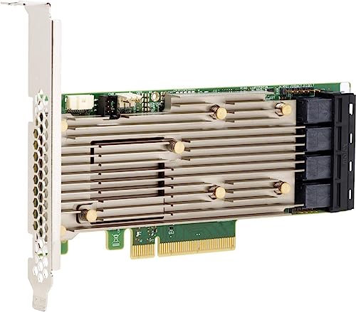 Broadcom MegaRAID 9460-16i - Storage controller (RAID) - 16 Channel - SATA/SAS 12Gb/s low profile - 1200 MBps - RAID 0, 1, 5, 6, 10, 50, 60 - PCIe 3.1 x 8
