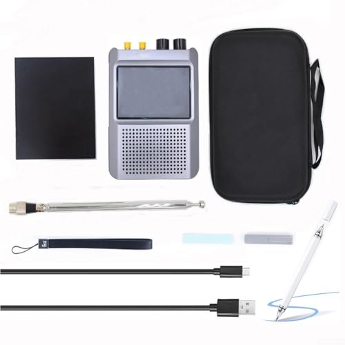 DSP2 Full Band Radio Receiver 10KHz-2GHz AM SSB CW NFM WFM With 3.5" Touch LCD Screen 5000MAh Battery Portable Shortwave Radio