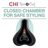 CHI Spin N Curl, Curling Iron For Healthy & Shiny Effortless Curls & Waves, Provides Preset Temperature Settings For Each Hair Texture, Mint Green