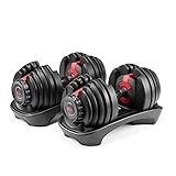 BowFlex SelectTech 552 Dumbbells (Pair) and Stand Bundle