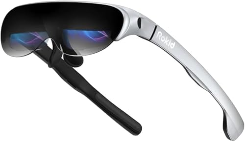 Air AR Glasses, Lightweight Augmented Reality Smart Glasses, 120" HD Virtual Screen, Compatible with iPhone 15 Future Type C Models, Steam Deck, Gaming Consoles, PC, Android, Home Theater