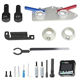 DPTOOL Engine Timing Tool Kit Compatible with Volkswagen Audi Skoda Seat 1.5L TSl Petrol Engine Since 2017 Replace VAS 611 007, T10499A, T10504/1, T10340, 1376-A, G 1376A, T10550/2/3