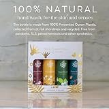 The Handmade Soap Company Hand Wash Self Care Gift Set, Natural Liquid Soaps, Includes Four Scents, Moisturizing Hand Soap, Cruelty Free & Vegan Soaps Set, 4 Bottles, 3.4 oz each