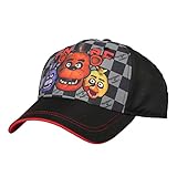 Five Nights at Freddy's Animatronic Characters Youth Baseball Cap & Wallet Set Multicolored