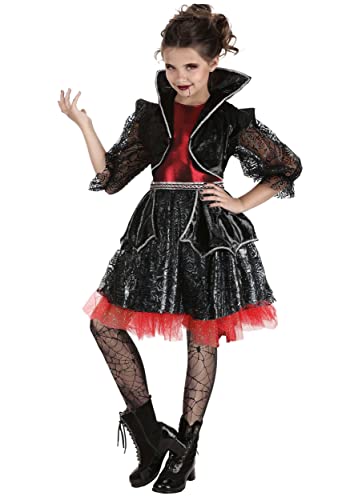 Gothic Vampire Costume for Girls Small