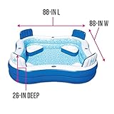 Blue Wave NT6126 88-in x 26-in Deep Premier Family Inflatable Pool w/Cover