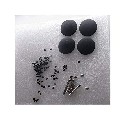 SUNMALL Replacement Screws Compatible with MacBook Pro Unibody - A1278/A1286/A1297, 4pcs Rubber Feet + 10pcs Bottom Case Repair + 100pcs Keyboard Screws