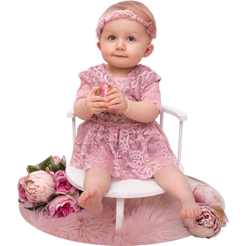 Photography Props Wooden Stool Set Photo Studio Accessories White Semi-Circular Stool Chair Toddler Photo Props Doll Chair Wood Stool Bench Children Photoshoots Child Photo Props Gift