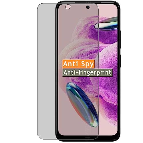 Vaxson Privacy Screen Protector, compatible with Xiaomi REDMI NOTE 12S Anti Spy Film Protectors Sticker [ Not Tempered Glass ]