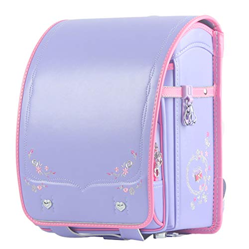 Randoseru Ransel Japanese upscale school bags for boys girls large capacity Senior PU leather light weight backpack