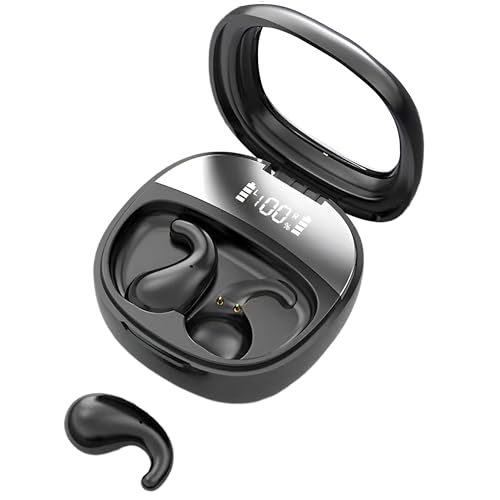 Costnzo Sleep Earbuds for Side Sleepers - Noise Cancelling Headphones with Sleep Mode, Non-in Ear Design for Pain-Free All Night Comfort (Darkness)