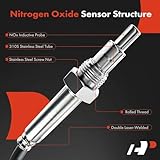 A-Premium Nitrogen Oxide NOx Sensor Compatible with Cummins DAF Truck, Replace# 4326867, A1156754C