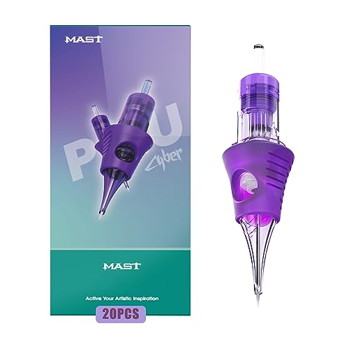 Mast Tattoo Cyber Cartridges Needles Disposable 20 Tattoo Needles Round Liner Super Bugpin 1001RL