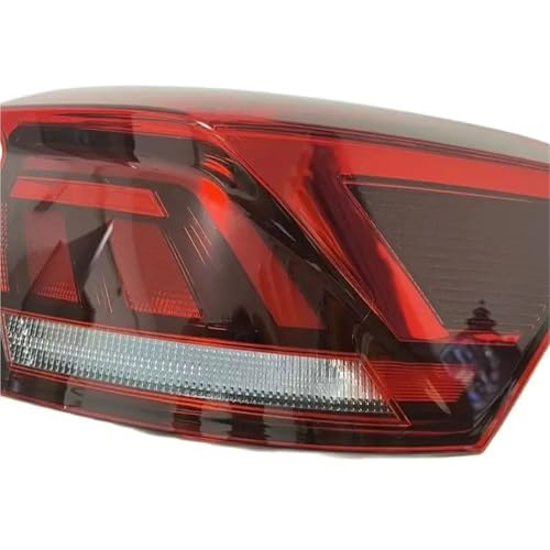 GUOFHLK Compatible With VW VW T-ROC 2018 2019 2020 2021 2022 Turn Signal Tail Lights Rear Fog Lamp Brake Reverse Taillight Assembly(Outside Left)