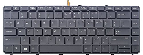 Original New for HP Probook 430 G3 US Black Backlit Keyboard with Frame