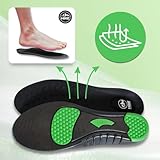 Hike Footwear Orthopedic Soles HF- Pain Relieving and Shock Absorbing Foot Pads, Plantar Fasciitis Relief - Arch Support Soles for Men Women