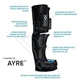 COMPEX Ayre Wireless Rapid Recovery Compression Boots - High Tech Compression Massage - S/M