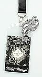 Harry Potter Mischief Managed Marauders Map ID Lanyard Badge Holder with 2" Rubber Charm Pendant and Collectible Sticker