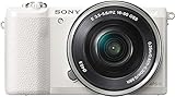 Sony a5100 16-50mm Mirrorless Digital Camera with 3-Inch Flip Up LCD (White)