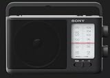 Sony ICF-506 Analog Tuning Portable FM/AM Radio, Black, 2.14 lb