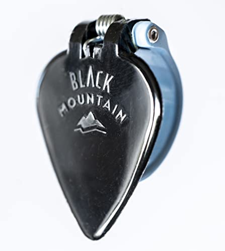 Black Mountain Light Gauge Thumb Picks for Acoustic Guitar, Electric Guitar, Ukulele, Banjo, and More - Spring Loaded Universal Fit for Medium to XL Thumbs - Premium Finger Picks