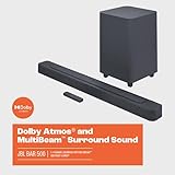 JBL Bar 500: 5.1-Channel soundbar with MultiBeam™ and Dolby Atmos® (Renewed)