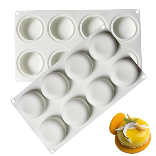 AFINSEA Stone Silicone Molds for Baking Mousse Cake,Fondant Silicone Molds for Baking Cakes, French Dessert for Pastry Chocolate Mold