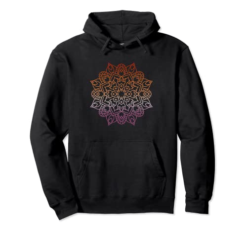 Lesbian Subtle Mandala Yoga LGBT LGBTQ Lesbian Pride Pullover Hoodie
