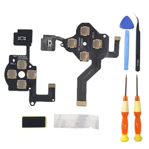 Hzxkqmil Buttons Conductive Film Flex Cable Left Right Key Direction Cross Button Line Replacement Parts for Sony PSP 2000 PSP2000 Console