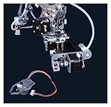 ZERVA Load 4 DOF Robot Arm with Stepper Motor Suction Cup All Metal Manipulator Mechanical Arm Claw Gripper (Size : Robot arm)