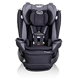 Evenflo Convertible Car Seat w/ 360 Degree Rotation & 3 Modes, Revolve360, Revere Gray