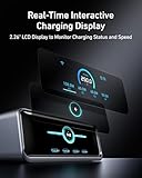 Anker Prime Charger, 250W GaN Prime USB C Charging Station, Ultra-Fast 6-Port, 2.26" LCD Display and Smart Control Dial, Compatible with MacBook Pro/Air, iPhone 16/15/14, Galaxy, and More (Silver)