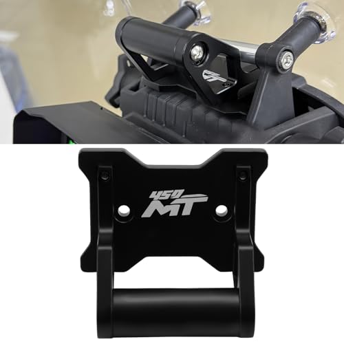 XIDAODIT for CFMOTO 450MT MT450 Ibex 450 2024-2025 Motorcycle GPS Phone Holder Auxiliary Device Mount Navigation Extension Brackets(22mm)
