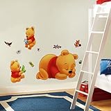 DEKOSH Winnie The Pooh Wall Decals for Baby Nursery Decor