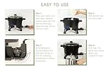 Wax Melter for Candle Making, 6Qts Candle Wax Melting Pot with Spout for Soy Wax Soap Base Easy Pour & Non-Stick & Temps