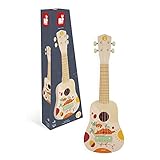 Sunshine Wooden Ukulele - Children's Musical Instrument - Pretend Play and Musical Awakening Toy - Water-Based Paint - from 3 Years + J07636