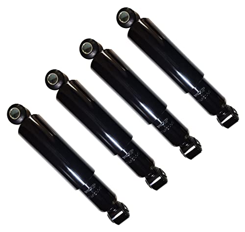 TORQUE 4 pack of 85000 Heavy Duty Shock Absorber for HENDRICKSON Intraax, Vantraax & CUSH & RIDEWELL & TRAILMOBILE semi Trucks Trailer (Replaces Gabriel 85000 665724 Monroe 65416 65419) (4 x TR85000)