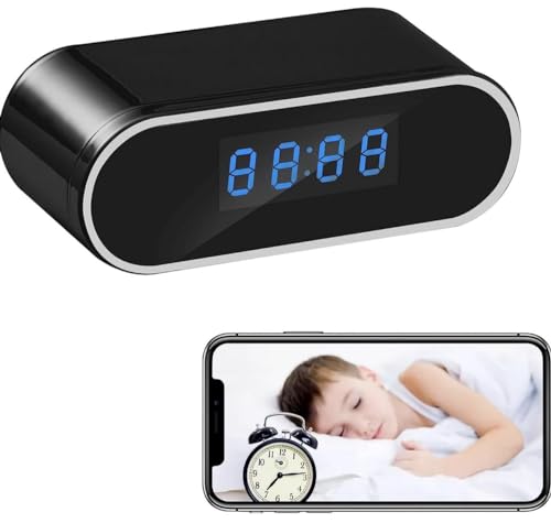 VAIMEST Home Spy Smart 1080P Mini Camera WiFi Security Video Nanny Hidden Baby Monitor Camera Night Vision Motion Detection with App Live Feed