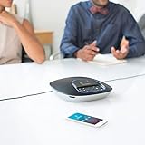 Logitech Group Video Conferencing Bundle with Expansion Mics for Big Meeting Rooms, Black and Silver