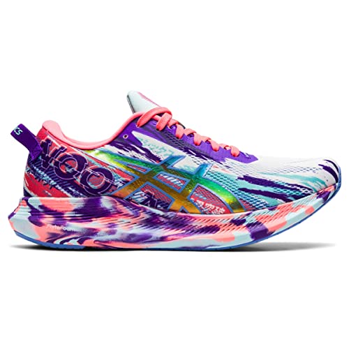 ASICS Women's Noosa TRI 13 Running Shoes, 5, White/Periwinkle Blue