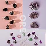 80 Pcs Natural Mineral Specimens: Classic Collection of Crystal, Agate, Fluorite, etc. for Home Decoration and Gift Giving