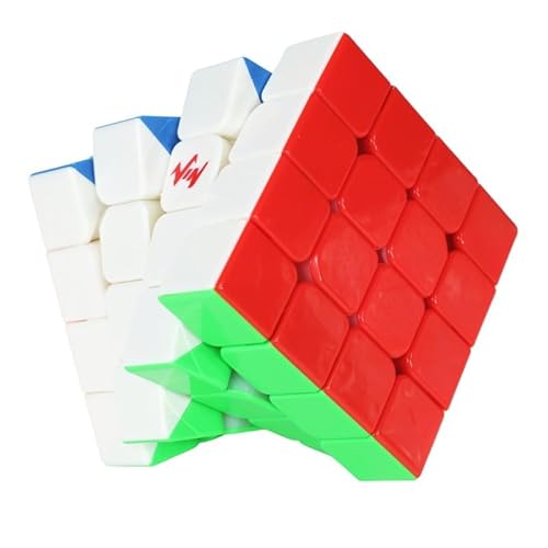 Cuberspeed Vin Cube 4x4 4x4x4 Magnetic Stickerless Speed Cube, Standard VinCube 4x4 Stickerless Professional Stickerless Puzzle Standard Edition