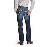 ARIAT mens Ariat Fr M5 Slim Durastretch Stackable Straight Leg - Menâ€™s Denim Jean, Ryley, 31W x 32L US